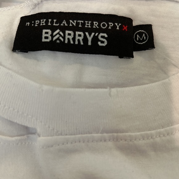 NWT, n:PHILANTHROPY, LOVE WHITE HARLOW TEE - Picture 3 of 7